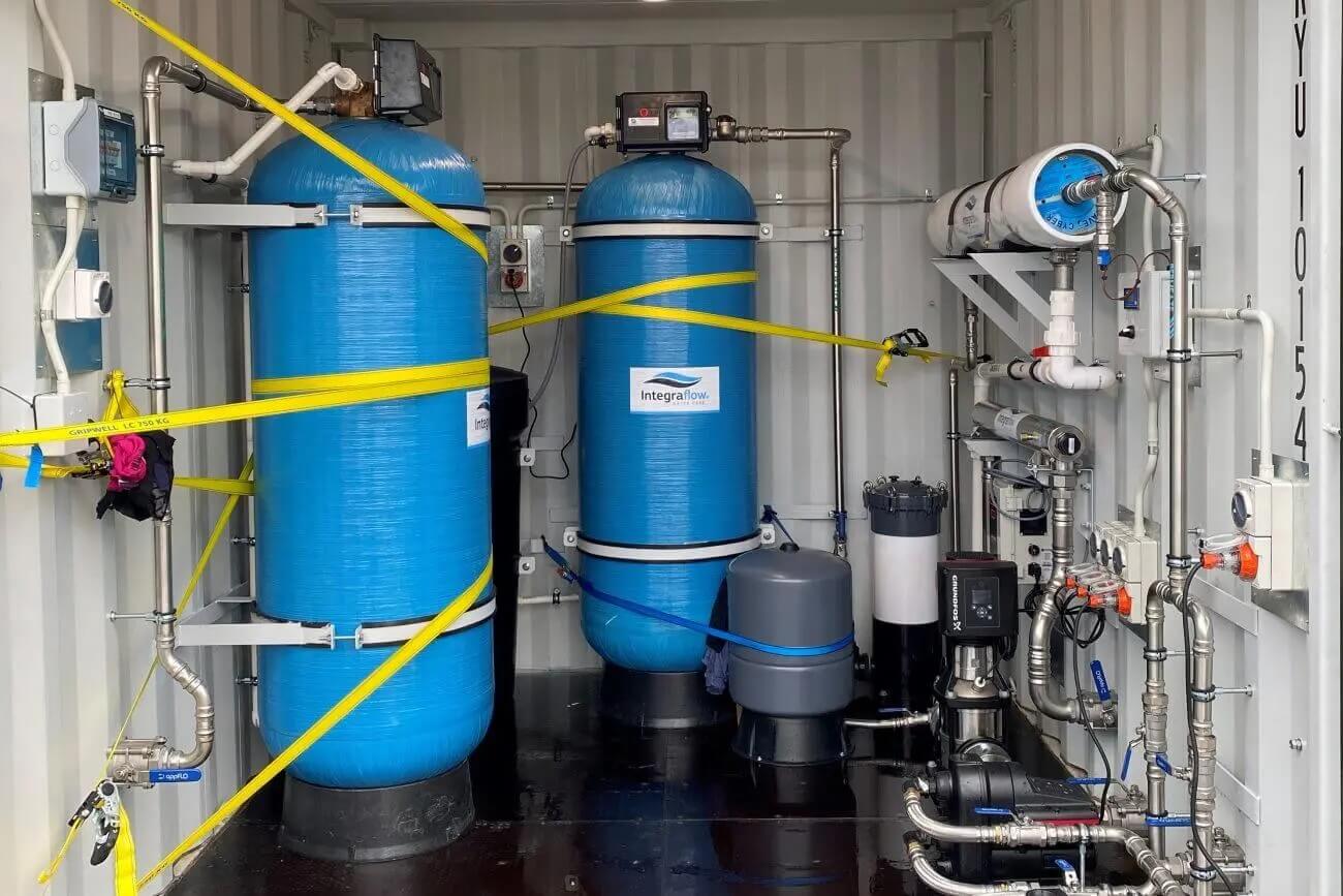 Industrial Water Treatment Systems contanerised call Integraflow 1300 081 169