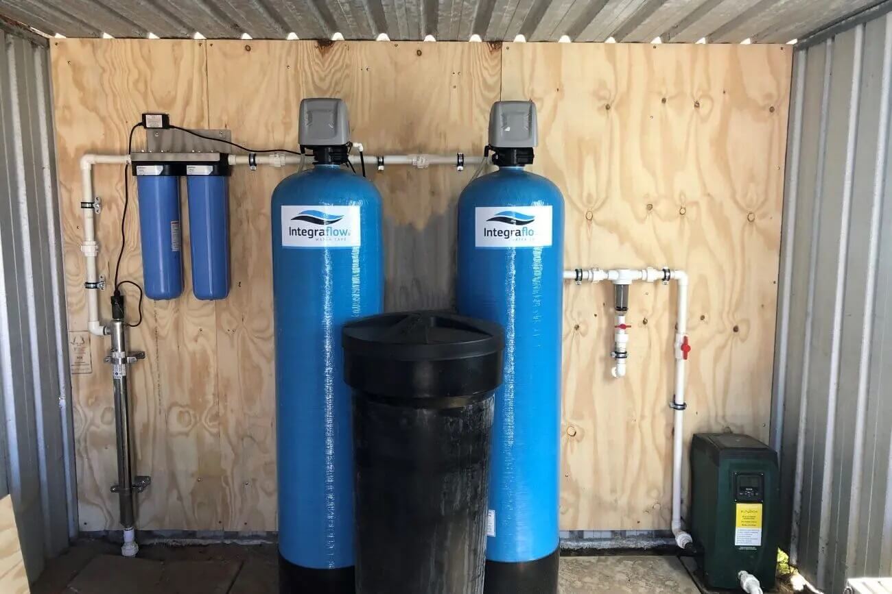 Integraflow servicing water softeners. Call us today